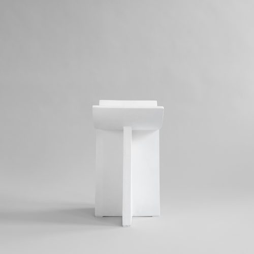 Brutus Stool - White - Gessato Design Store