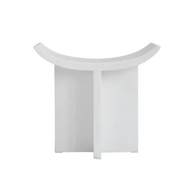 Brutus Stool - White - Gessato Design Store