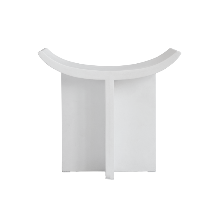 Brutus Stool – White