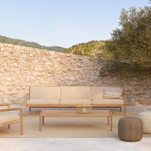 Jack Outdoor 3 Seater Sofa - Gessato Design Store