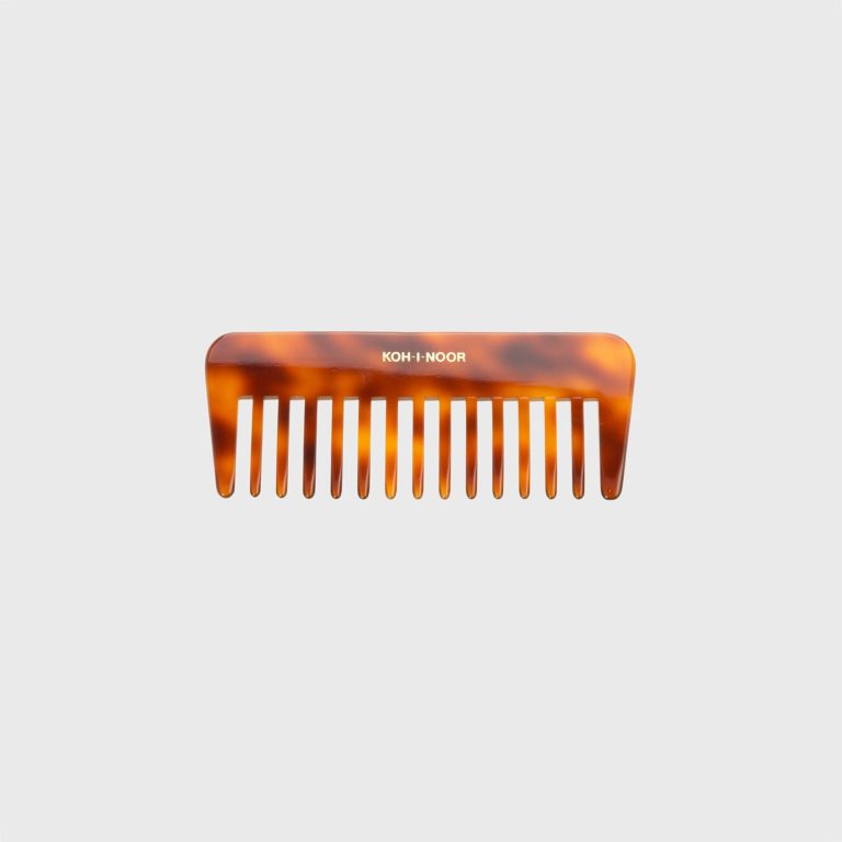 Koh-i-Noor - Jaspè Extra Wide Tooth Comb, Small | Gessato Design Store