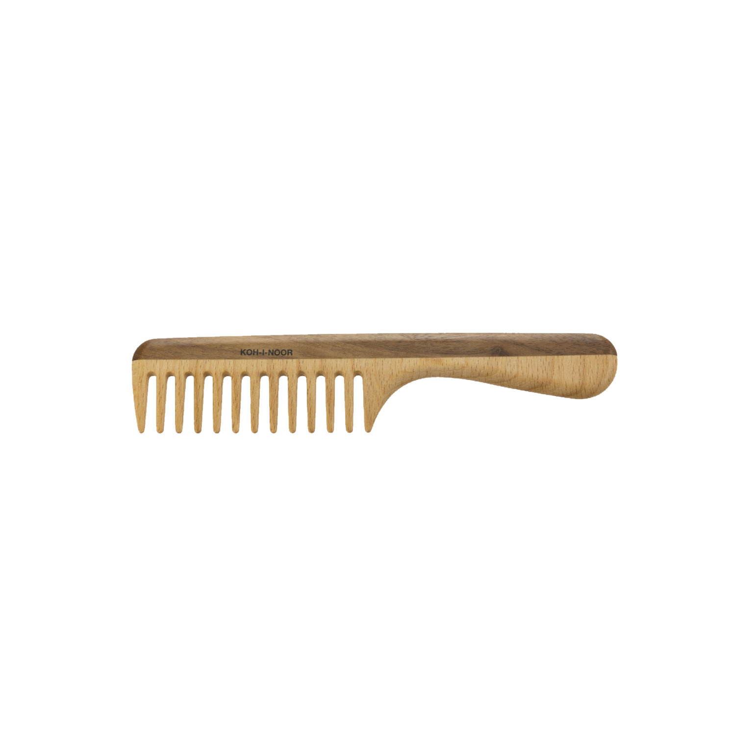 Koh-i-Noor - Legno Extra Wide Tooth Comb With Handle | Gessato Design Store