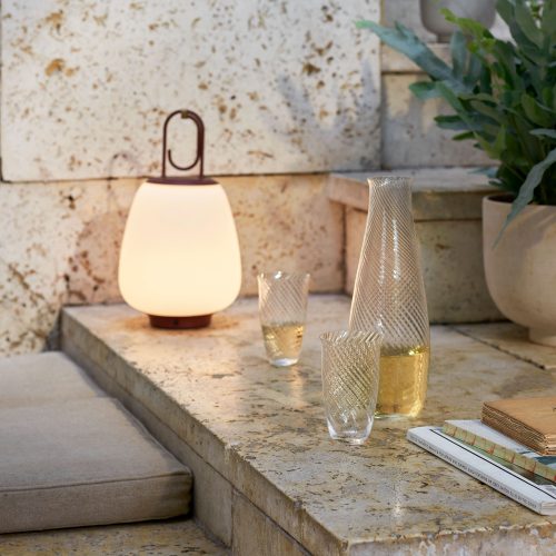 Lucca SC51 Portable Table Lamp - Gessato Design Store