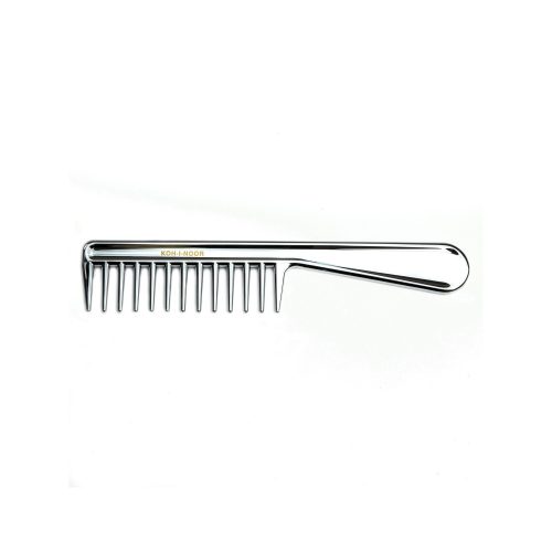 Metalli Extra Wide Tooth Comb With Handle - Gessato Design Store