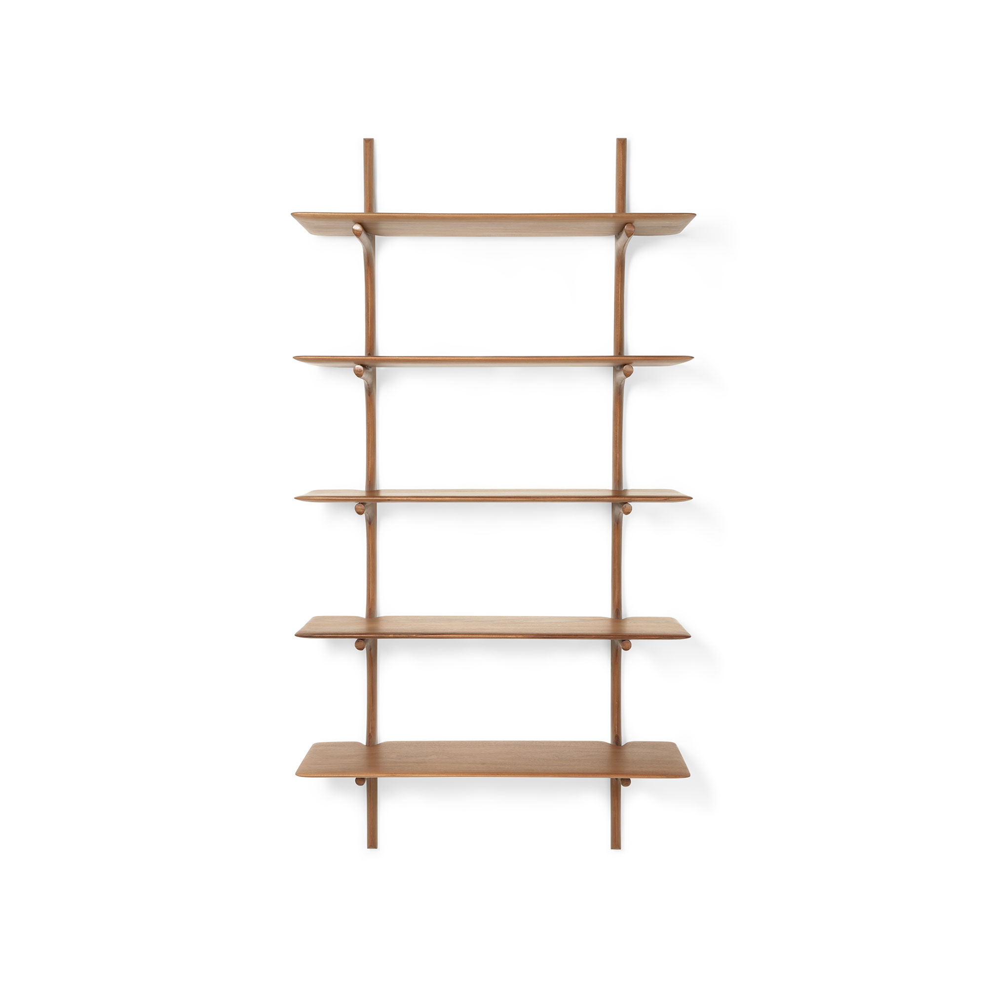  Mahogany,  5 Shelves