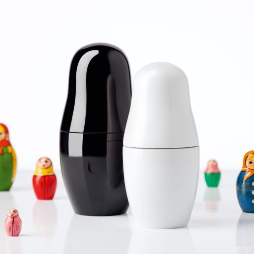 Russian Doll Salt and Pepper Grinders - Gessato Design Store