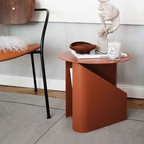 Sentrum Side Table Burnt Orange - Gessato Design Store