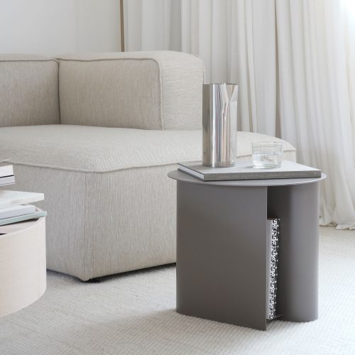 Sentrum Side Table Taupe - Gessato Design Store