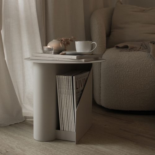 Sentrum Side Table Warm Grey - Gessato Design Store