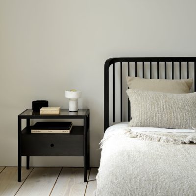 Spindle Bedside Table - Gessato Design Store