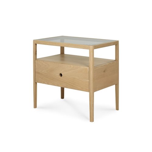 Spindle Bedside Table - Gessato Design Store