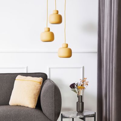 Stone Pendant Light - Gessato Design Store