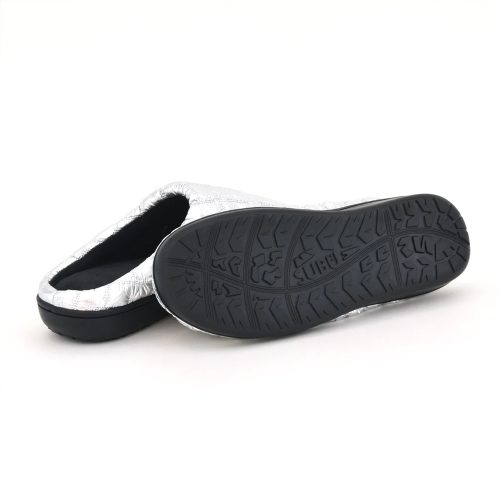 Fall+Winter - SUBU Bumpy Silver Slippers - Gessato Design Store