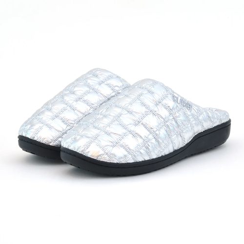 Fall+Winter - SUBU Bumpy Silver Slippers - Gessato Design Store