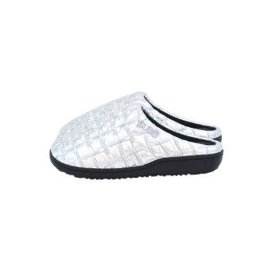 Fall+Winter - SUBU Bumpy Silver Slippers - Gessato Design Store