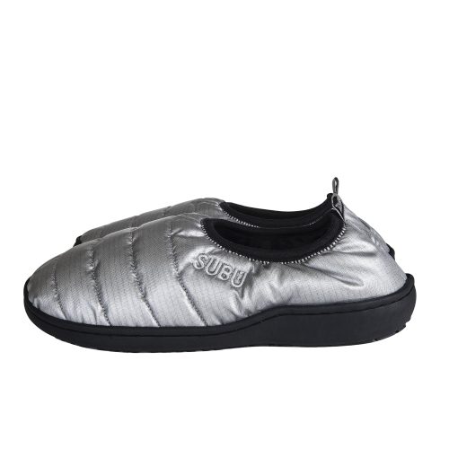 Packable - SUBU Foil Silver Slippers - Gessato Design Store