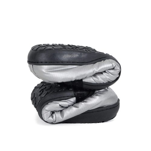 Packable - SUBU Foil Silver Slippers - Gessato Design Store