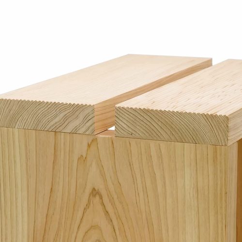 Tosaryu Hinoki Sauna Stool - Gessato Design Store