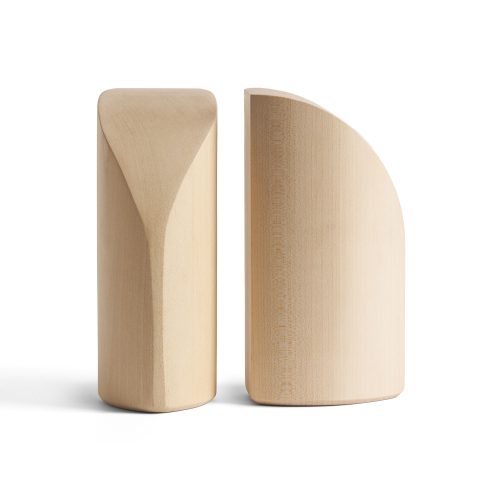 PI Wooden Bookends - Gessato Design Store