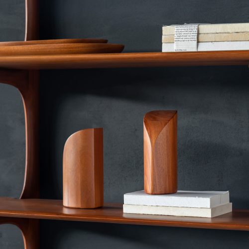 PI Wooden Bookends - Gessato Design Store