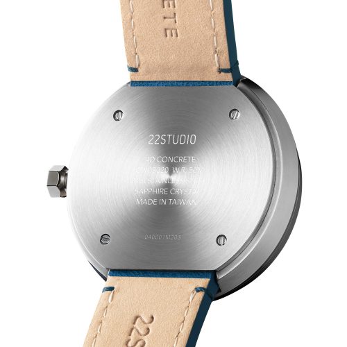 4th Dimension Concrete Wrist Watch, Harbour Edition - Gessato Design Store