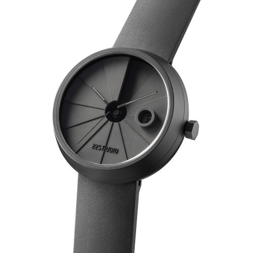 4th Dimension Concrete Wrist Watch, Shadow Edition - Gessato Design Store