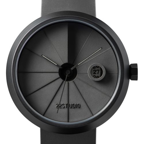 4th Dimension Concrete Wrist Watch, Shadow Edition - Gessato Design Store