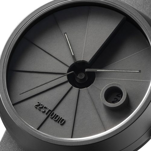 4th Dimension Concrete Wrist Watch, Shadow Edition - Gessato Design Store