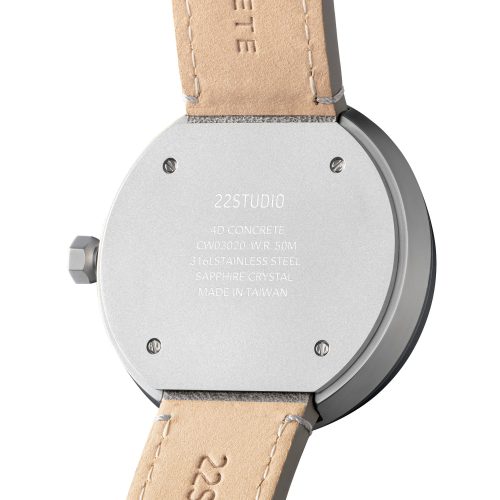 4th Dimension Concrete Wrist Watch, Grey Edition - Gessato Design Store