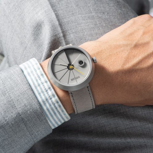 4th Dimension Concrete Wrist Watch, Grey Edition - Gessato Design Store