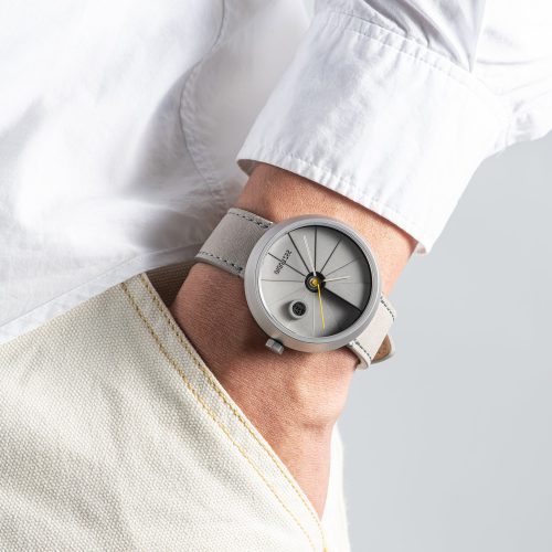 4th Dimension Concrete Wrist Watch, Grey Edition - Gessato Design Store