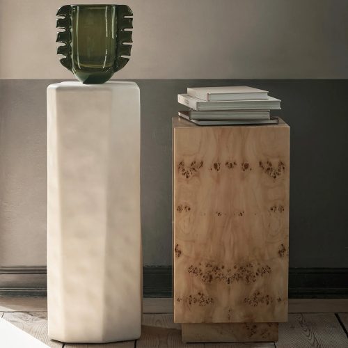 Burl Side Table - Gessato Design Store