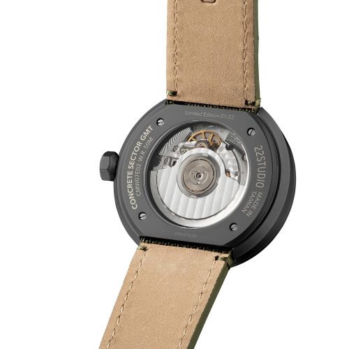 Concrete Sector Watch 43mm GMT Automatic, Field Edition - Gessato Design Store