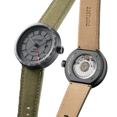 Concrete Sector Watch 43mm GMT Automatic, Field Edition - Gessato Design Store