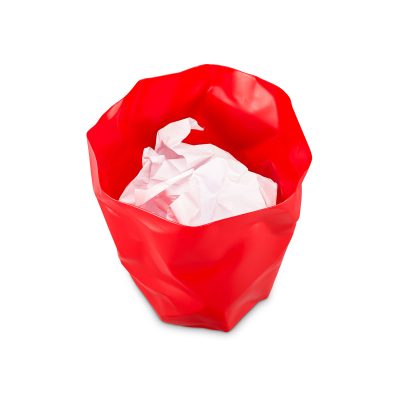 Crumpled Paper Bin - Gessato Design Store