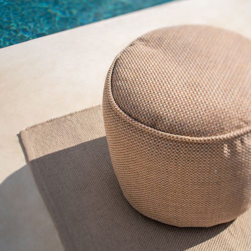 Donut Round Outdoor Ottoman - Gessato Design Store