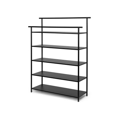 Dora Black Metal Shoe Rack - Gessato Design Store