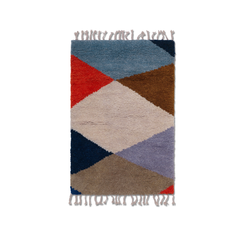 Harlequin Knotted Rug - Gessato Design Store