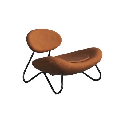 Meadow Lounge Chair - Cognac Leather - Gessato Design Store