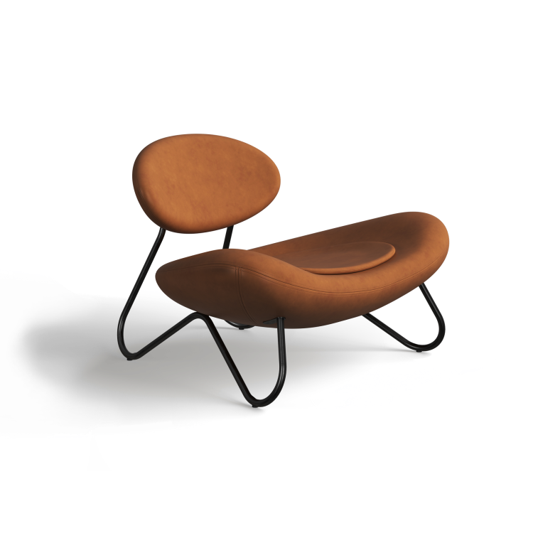 Meadow Lounge Chair – Cognac Leather