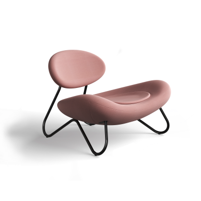 Meadow Lounge Chair - Dusty Rose - Gessato Design Store