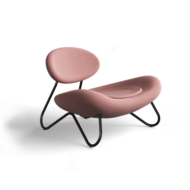 Meadow Lounge Chair – Dusty Rose