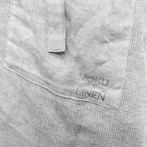 Moku Linen Apron, Charcoal - Gessato Design Store