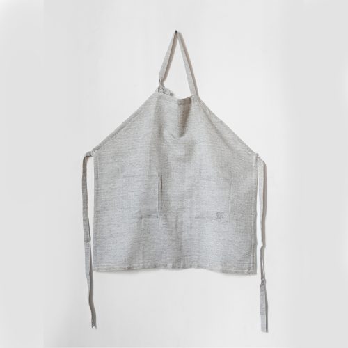 Moku Linen Apron, Charcoal - Gessato Design Store