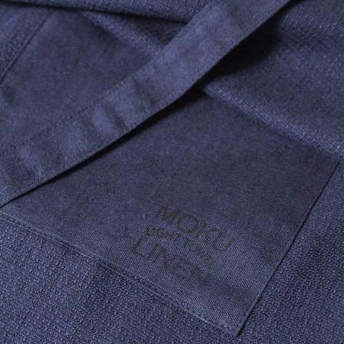 Moku Linen Apron, Ink Blue - Gessato Design Store