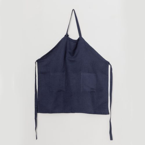 Moku Linen Apron, Ink Blue - Gessato Design Store