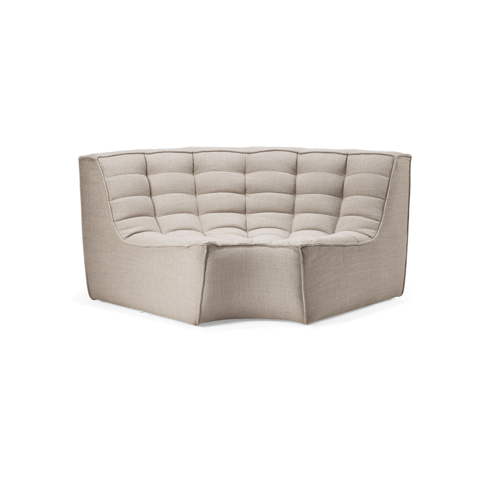 N701 - Round Corner Sofa Module - Gessato Design Store