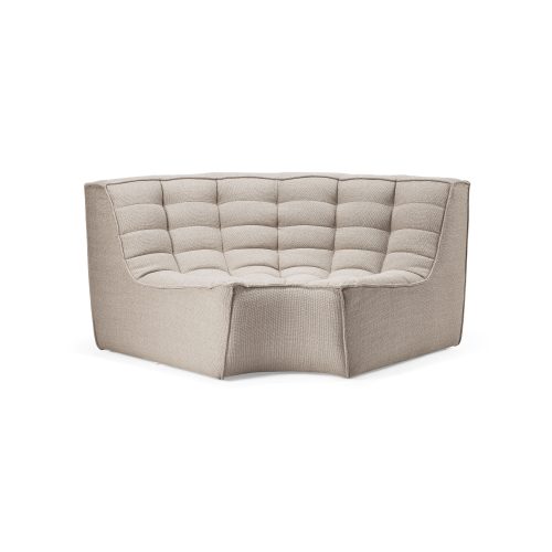 N701 - Round Corner Sofa Module - Gessato Design Store