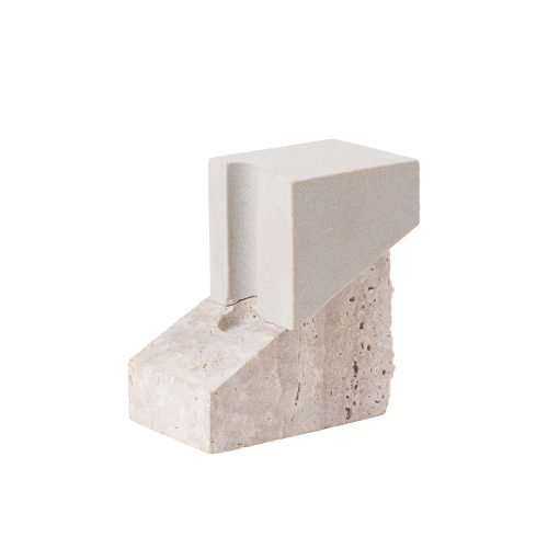 Offset Stone Candle Holder - Vol 1 - Gessato Design Store