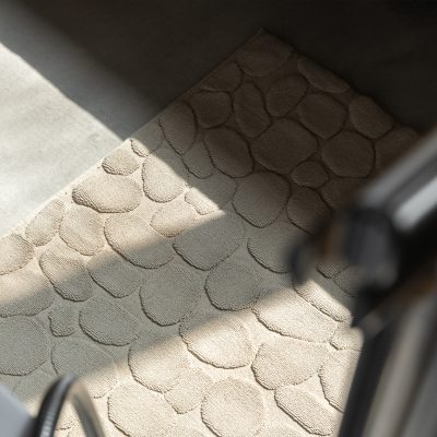 Ishikoro Pebble Bath Mat, Light Grey - Gessato Design Store